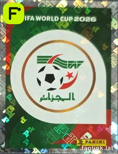 Emblem #ALG1 — Lámina Panini FIFA World Cup 2026