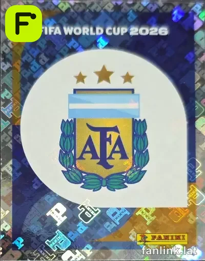 Emblem #ARG1 — Lámina Panini FIFA World Cup 2026