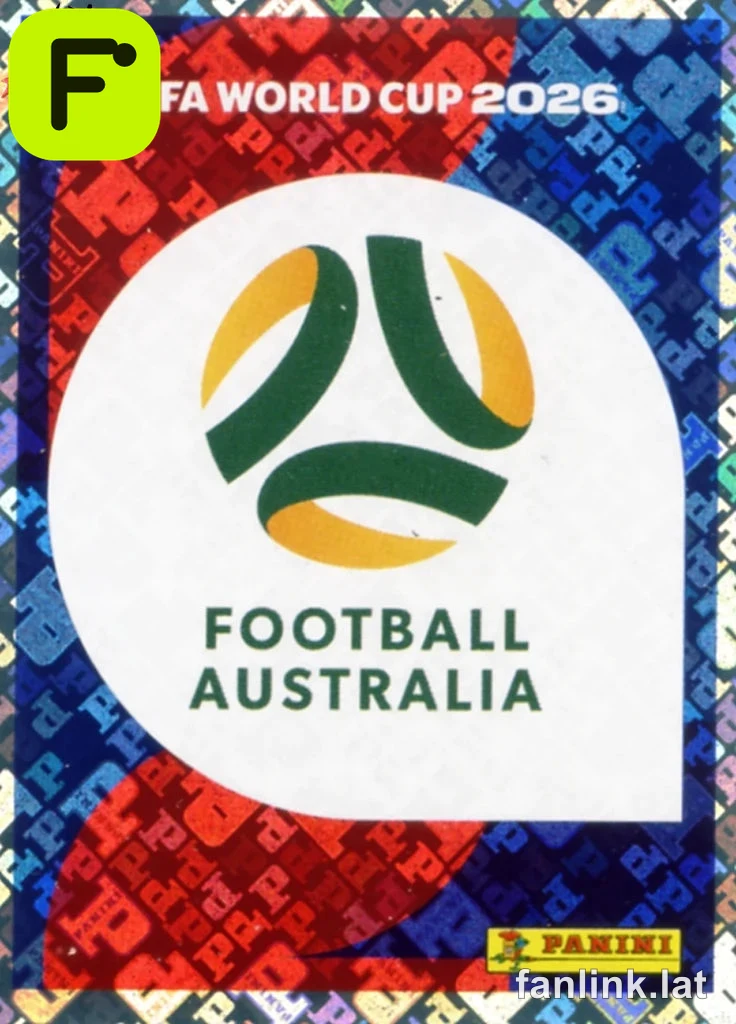 Emblem #AUS1 — Lámina Panini FIFA World Cup 2026