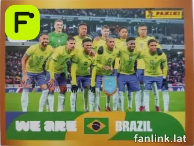 Team Photo #BRA13 — Lámina Panini FIFA World Cup 2026