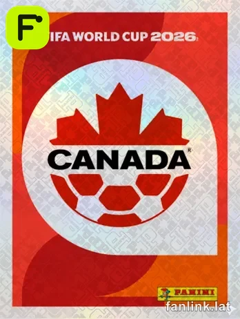 Emblem #CAN1 — Lámina Panini FIFA World Cup 2026