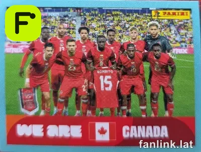 Team Photo #CAN13 — Lámina Panini FIFA World Cup 2026
