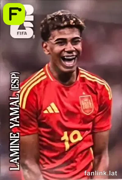 Lamine Yamal #CC1 — Lámina Panini FIFA World Cup 2026