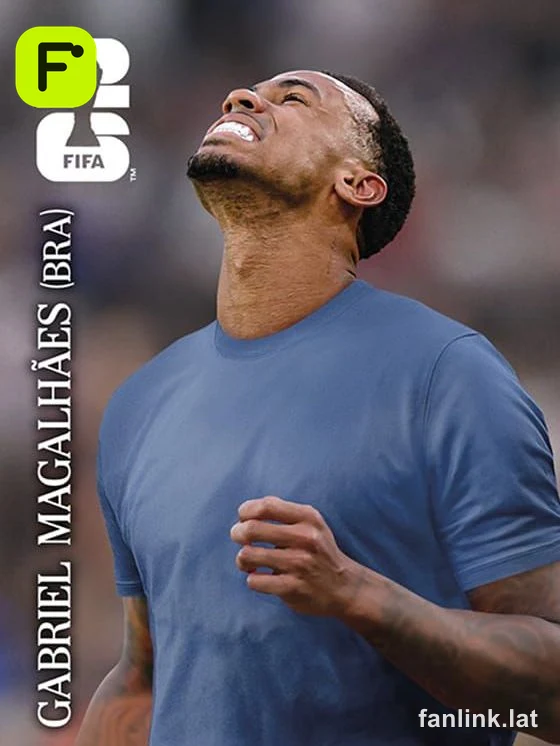 Gabriel Magalhães #CC9 — Lámina Panini FIFA World Cup 2026