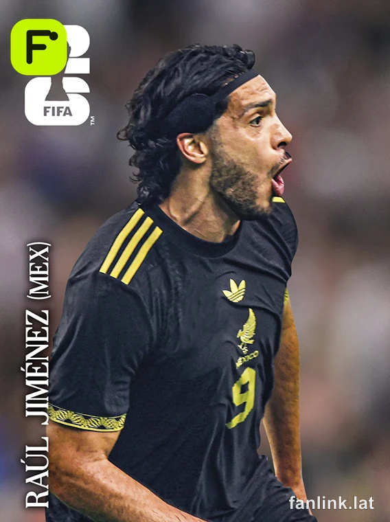 Raúl Jiménez #CC13 — Lámina Panini FIFA World Cup 2026