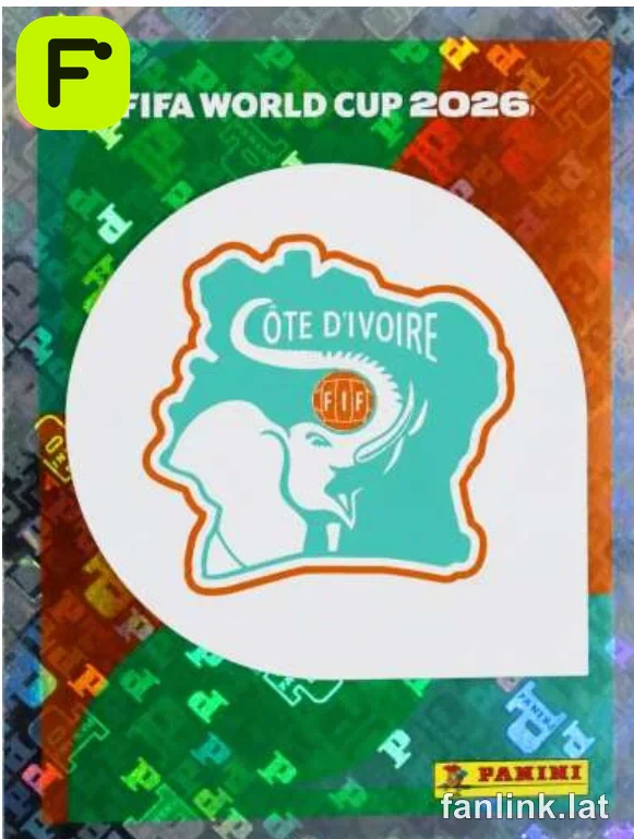 Emblem #CIV1 — Lámina Panini FIFA World Cup 2026