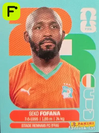 Seko Fofana #CIV11 — Lámina Panini FIFA World Cup 2026