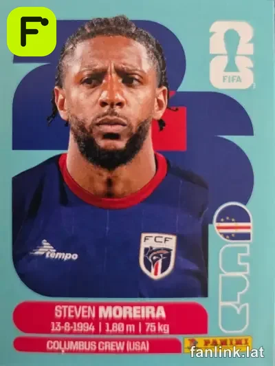 Steven Moreira #CPV6 — Lámina Panini FIFA World Cup 2026