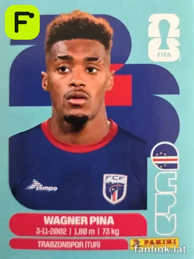Wagner Pina #CPV7 — Lámina Panini FIFA World Cup 2026