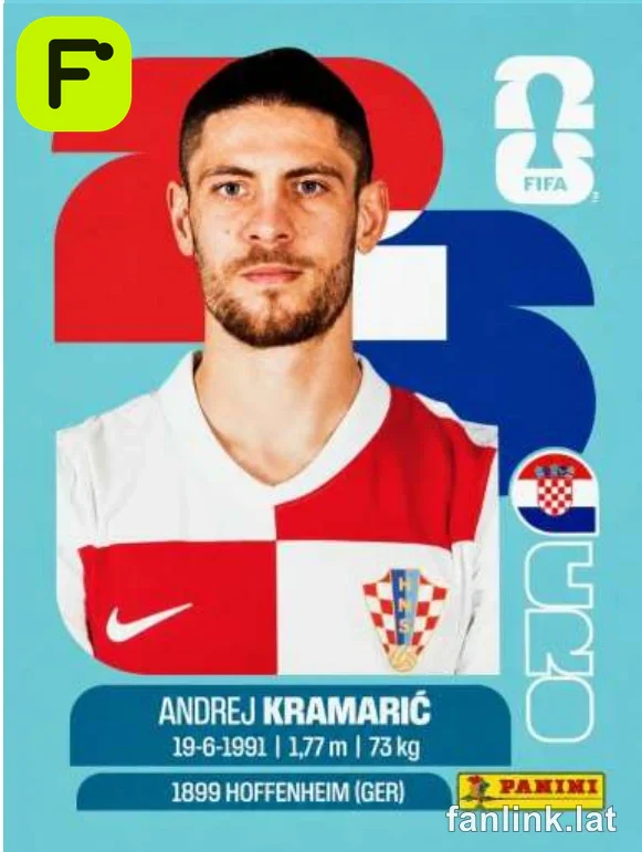 Andrej Kramari? #CRO19 — Lámina Panini FIFA World Cup 2026