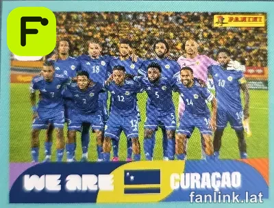 Team Photo #CUW13 — Lámina Panini FIFA World Cup 2026