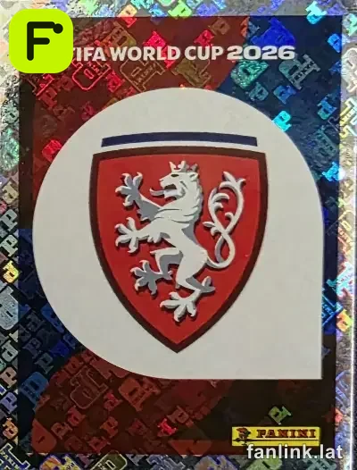 Emblem #CZE1 — Lámina Panini FIFA World Cup 2026