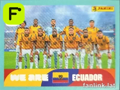 Team Photo #ECU13 — Lámina Panini FIFA World Cup 2026