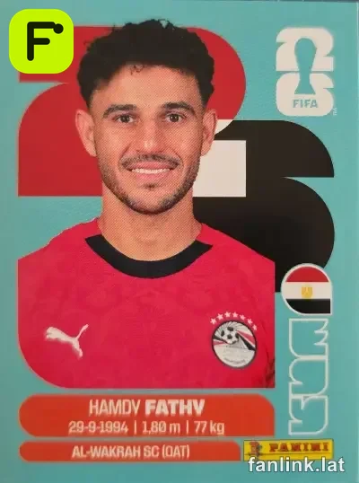 Hamdy Fathy #EGY12 — Lámina Panini FIFA World Cup 2026