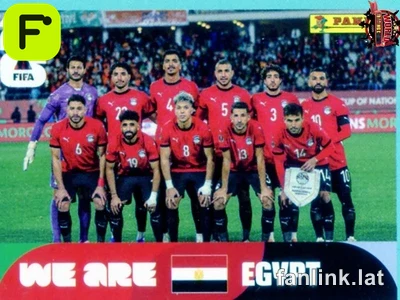 Team Photo #EGY13 — Lámina Panini FIFA World Cup 2026