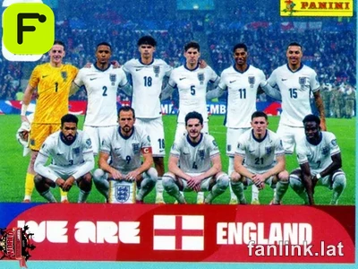 Team Photo #ENG13 — Lámina Panini FIFA World Cup 2026