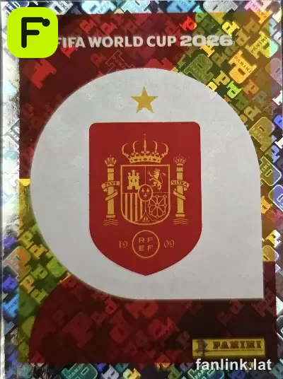 Emblem #ESP1 — Lámina Panini FIFA World Cup 2026