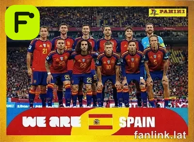 Team Photo #ESP13 — Lámina Panini FIFA World Cup 2026