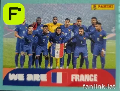 Team Photo #FRA13 — Lámina Panini FIFA World Cup 2026