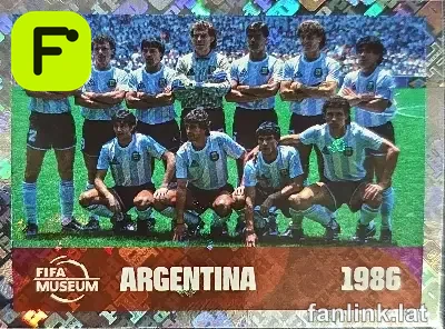 Argentina 1986 #FWC14 — Lámina Panini FIFA World Cup 2026