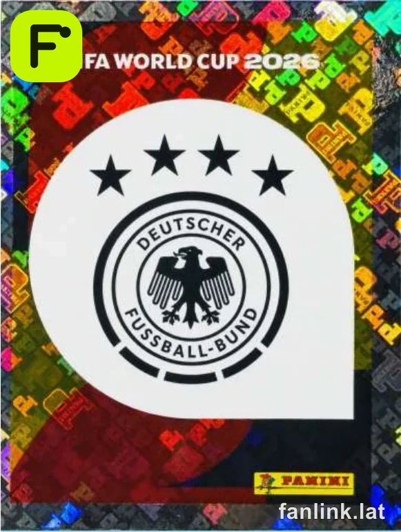 Emblem #GER1 — Lámina Panini FIFA World Cup 2026