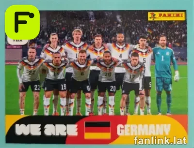 Team Photo #GER13 — Lámina Panini FIFA World Cup 2026