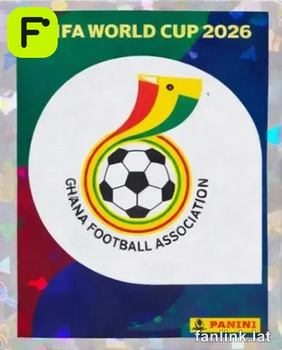 Emblem #GHA1 — Lámina Panini FIFA World Cup 2026