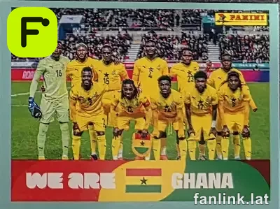 Team Photo #GHA13 — Lámina Panini FIFA World Cup 2026