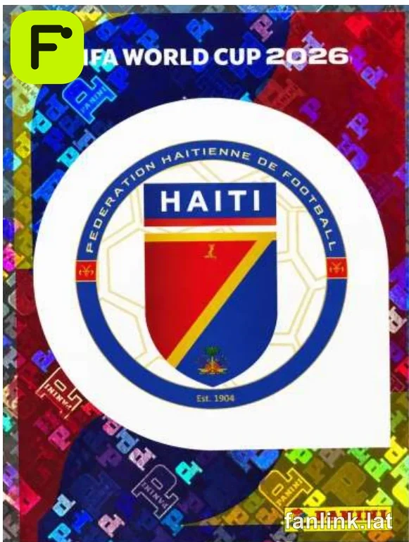 Emblem #HAI1 — Lámina Panini FIFA World Cup 2026