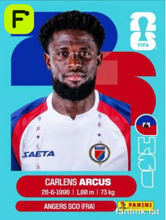 Carlens Arcus #HAI3 — Lámina Panini FIFA World Cup 2026
