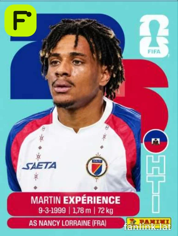 Martin Expérience #HAI4 — Lámina Panini FIFA World Cup 2026