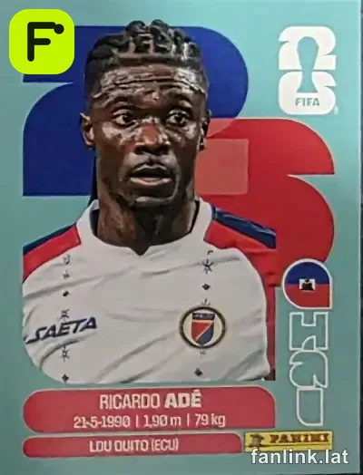 Ricardo Adé #HAI6 — Lámina Panini FIFA World Cup 2026