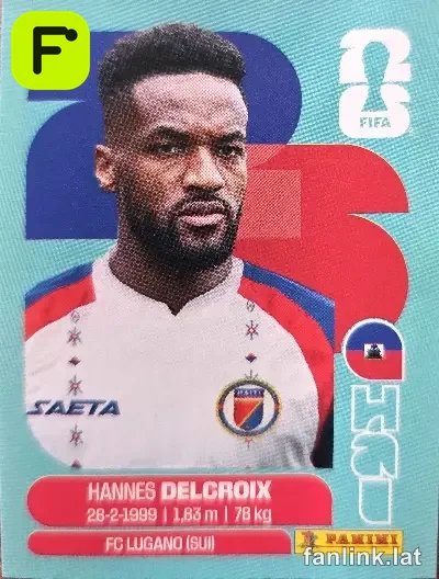 Hannes Delcroix #HAI9 — Lámina Panini FIFA World Cup 2026