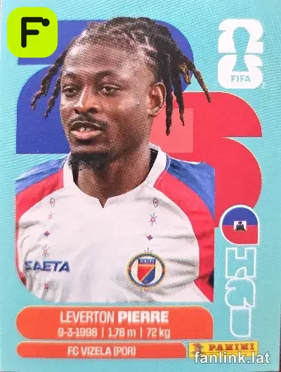 Leverton Pierre #HAI10 — Lámina Panini FIFA World Cup 2026
