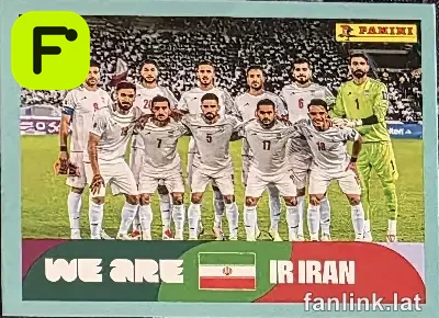 Team Photo #IRN13 — Lámina Panini FIFA World Cup 2026