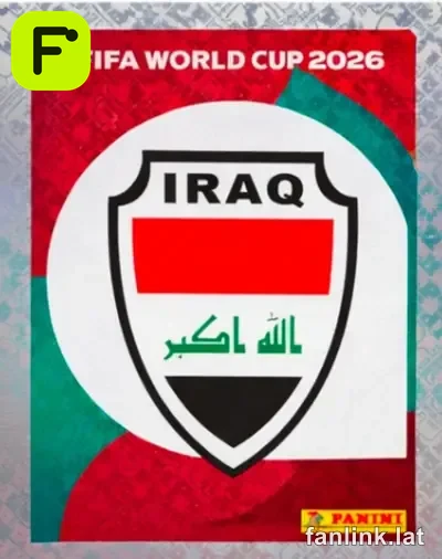 Emblem #IRQ1 — Lámina Panini FIFA World Cup 2026