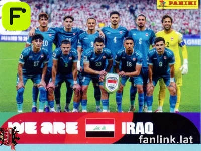 Team Photo #IRQ13 — Lámina Panini FIFA World Cup 2026