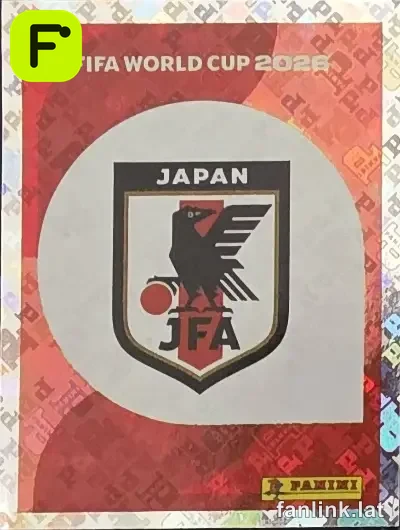 Emblem #JPN1 — Lámina Panini FIFA World Cup 2026
