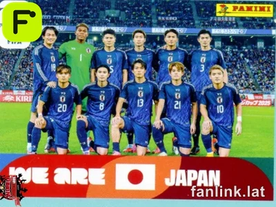 Team Photo #JPN13 — Lámina Panini FIFA World Cup 2026