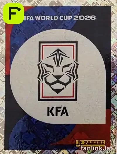 Emblem #KOR1 — Lámina Panini FIFA World Cup 2026