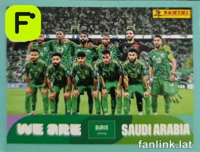 Team Photo #KSA13 — Lámina Panini FIFA World Cup 2026