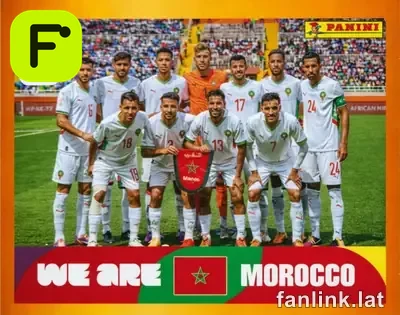 Team Photo #MAR13 — Lámina Panini FIFA World Cup 2026