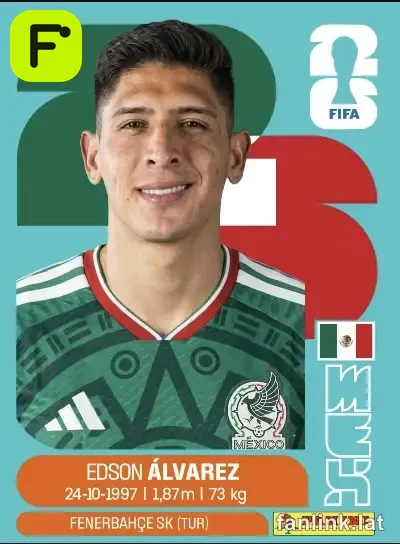 Edson Alvarez #MEX10 — Lámina Panini FIFA World Cup 2026