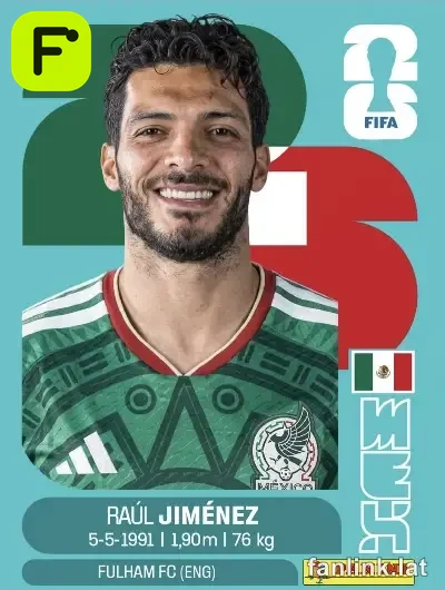 Raúl Jiménez #MEX17 — Lámina Panini FIFA World Cup 2026
