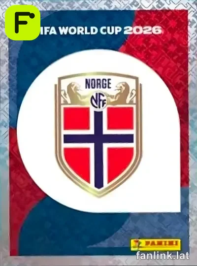 Emblem #NOR1 — Lámina Panini FIFA World Cup 2026