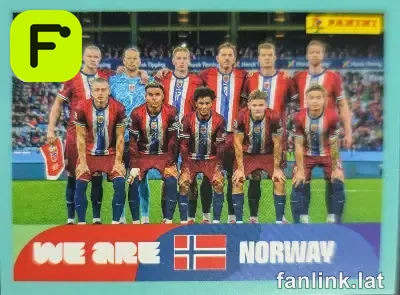 Team Photo #NOR13 — Lámina Panini FIFA World Cup 2026