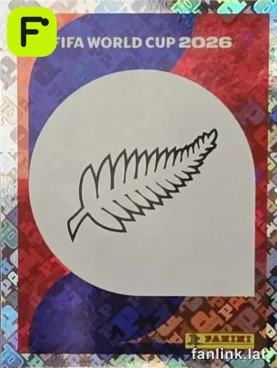 Emblem #NZL1 — Lámina Panini FIFA World Cup 2026