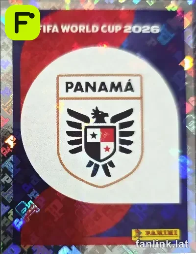 Emblem #PAN1 — Lámina Panini FIFA World Cup 2026