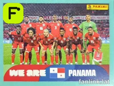 Team Photo #PAN13 — Lámina Panini FIFA World Cup 2026
