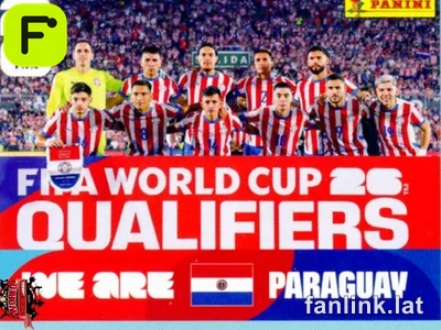 Team Photo #PAR13 — Lámina Panini FIFA World Cup 2026